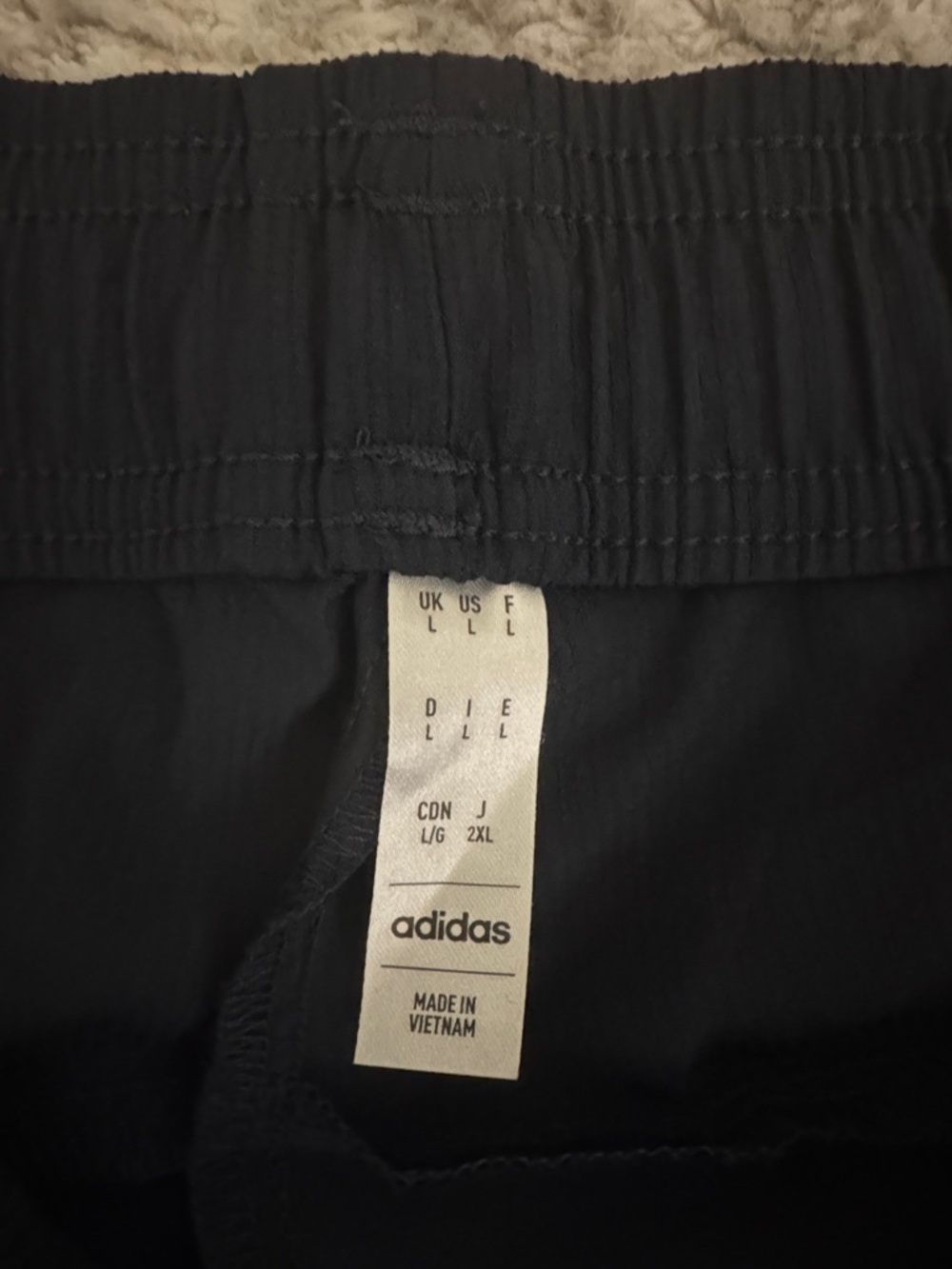 Men's Black Adidas NEW Track Pants - Picture 3 of 6